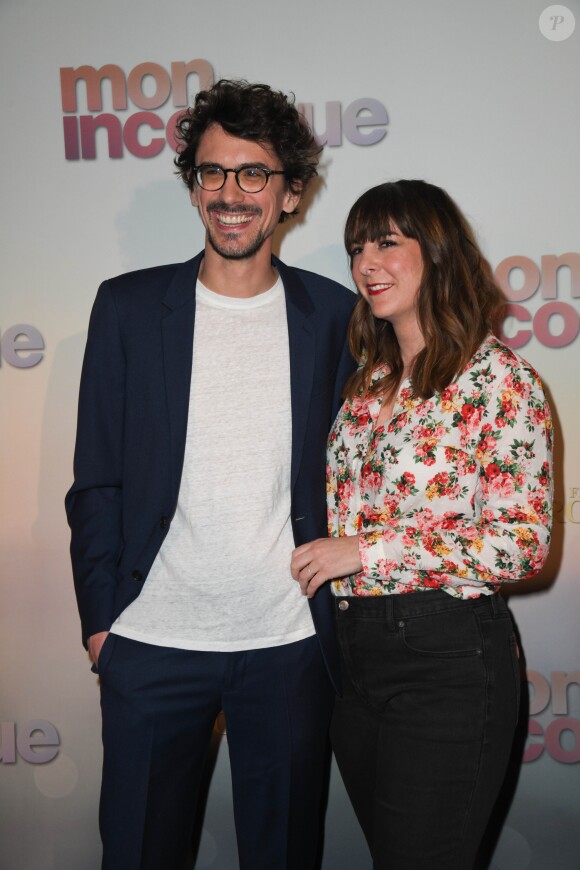 Hugo Gélin et sa femme Nina Rives - Avant-première du film "Mon Inconnue" au cinéma UGC Normandie à Paris le 1er avril 2019. © Coadic Guirec/Bestimage01/04/2019 - Paris