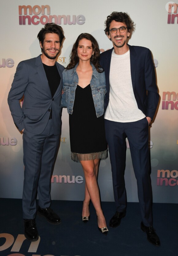 François Civil, Joséphine Japy et Hugo Gélin - Avant-première du film "Mon Inconnue" au cinéma UGC Normandie à Paris le 1er avril 2019. © Coadic Guirec/Bestimage01/04/2019 - Paris