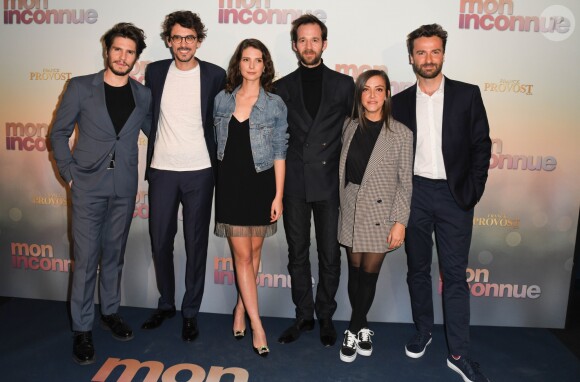 François Civil, Hugo Gélin, Joséphine Japy, Benjamin Lavernhe, Camille Lellouche et Amaury de Crayencour - Avant-première du film "Mon Inconnue" au cinéma UGC Normandie à Paris le 1er avril 2019. © Coadic Guirec/Bestimage01/04/2019 - Paris