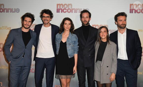 François Civil, Hugo Gélin, Joséphine Japy, Benjamin Lavernhe, Camille Lellouche et Amaury de Crayencour - Avant-première du film "Mon Inconnue" au cinéma UGC Normandie à Paris le 1er avril 2019. © Coadic Guirec/Bestimage01/04/2019 - Paris