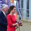 Catherine Kate Middleton, la duchesse de Cambridge, enceinte, assiste à un évènement caritatif de la East Anglia's children's hospice's (EACH) à Norwich, le 25 novembre 2014.