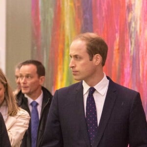 Le prince William, le duc de Cambridge et Catherine Kate Middleton, la duchesse de Cambridge, enceinte, visitent le mémorial du 11 septembre à New York, le 9 décembre 2014 pendant leur visite de 3 jours aux Etats-Unis.