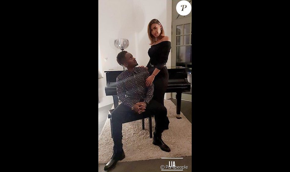 Léa Djadja et Black M à Deauville - Instagram, 2 janvier 2019