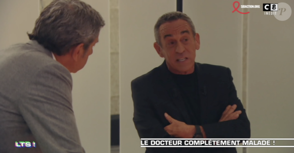 Thierry Ardisson se livre sur sa consommation de drogue et raconte comment il a arrêté dans "Les Terriens du samedi" (C8) le 6 avril 2019.