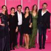 Carole Dechantre, Laly Meignan, Sébastien Roch, Elsa Esnoult et Patrick Puydebat de la série "Les mystères de l'amour" au photocall de la 2e édition de "CanneSéries" au Palais des festivals à Cannes, le 6 avril 2019. © Bruno Bebert/Bestimage