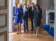Brigitte Macron à l'Élysée, à l'hôpital, au stade... Première dame tout terrain