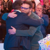 Jean-Luc Reichmann et Benoît dans "Les 12 Coups de midi", le 8 avril 2019.