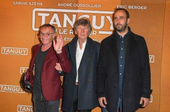guest, Etienne Chatiliez et Antoine Pezet - Avant-première du film "Tanguy le Retour" au cinéma Gaumont-Opéra à Paris le 9 avril 2019. © Coadic Guirec/Bestimage