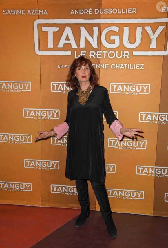 Sabine Azéma - Avant-première du film "Tanguy le Retour" au cinéma Gaumont-Opéra à Paris le 9 avril 2019. © Coadic Guirec/Bestimage