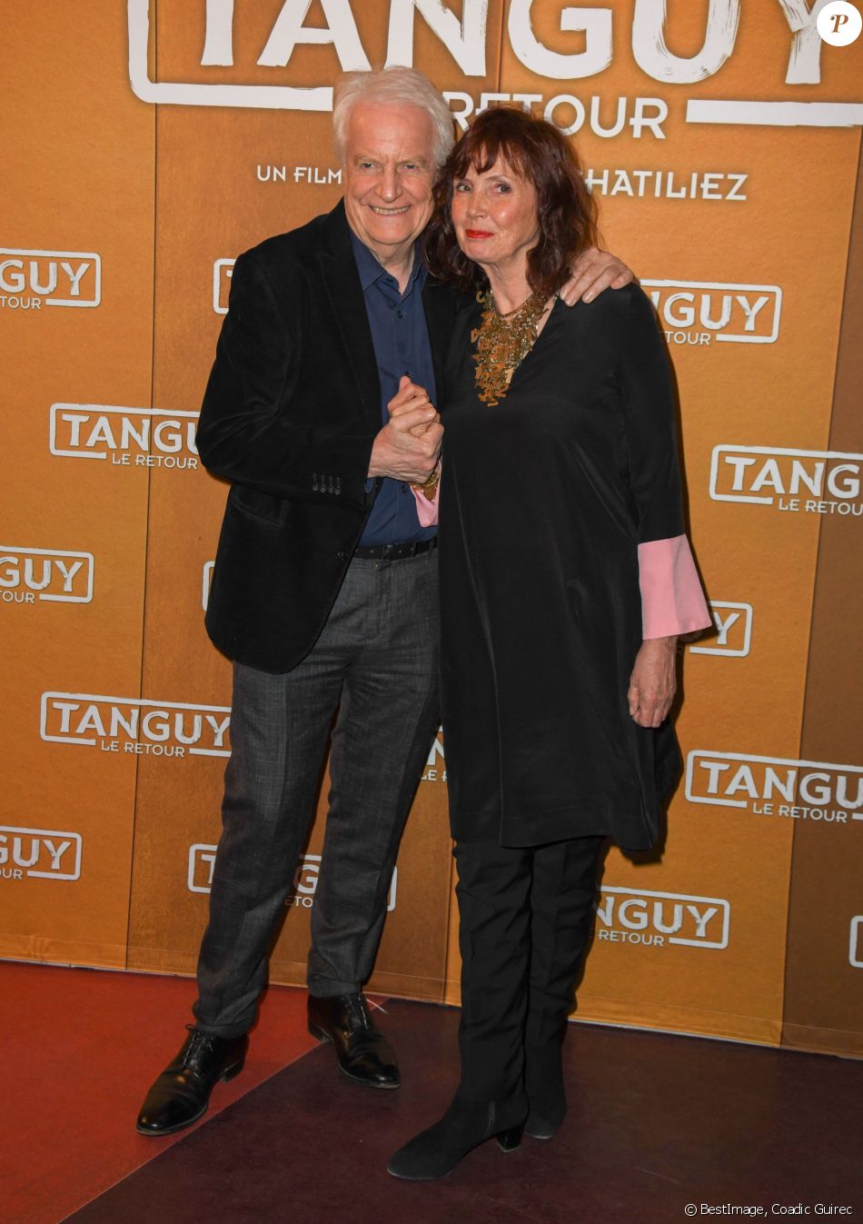 André Dussollier et Sabine Azéma - Avant-première du film Tanguy le