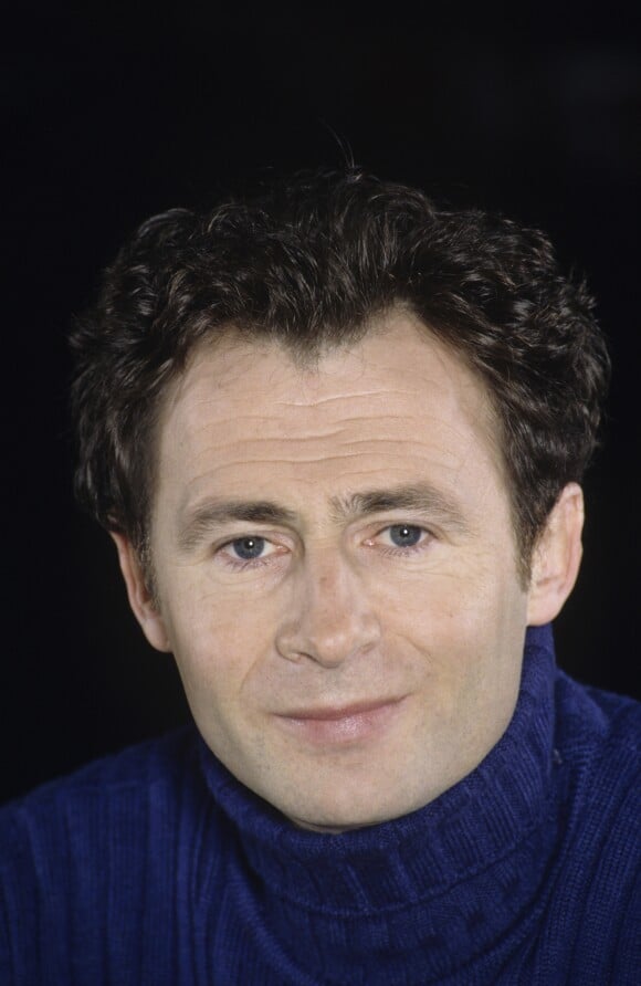 Rendez-vous avec de l'acteur Daniel Rialet au karting René Arnoux, Porte de la Chapelle à Paris le 15 février 1999.
