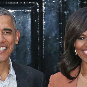 Barack et Michelle Obama en 2016.