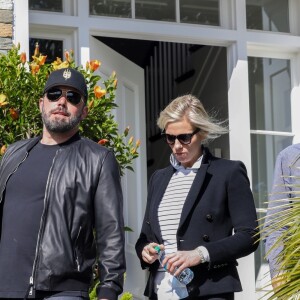 Exclusif - Ben Affleck emmène Lindsay Shookus visiter des maisons le jour de la St Valentin à Brentwood. Le 14 février 2018.