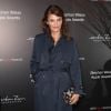 Helena Christensen au photocall de la soirée des "Stephen Weiss Apple Awards" à New York, le 24 octobre 2018.