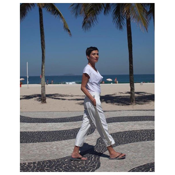 Cristina Cordula au Brésil, le 27 mars 2019.