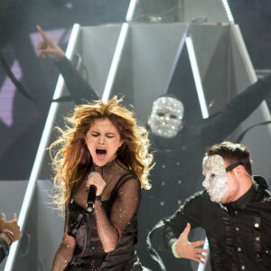 Selena Gomez en concert au United Center à Chicago dans le cadre de sa tournée "Revival Tour", le 25 juin 2016. © Daniel DeSlover/Zuma Press/Bestimage