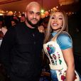 Malik Bentalha et Cardi B au festival de Coachella. Indio, le 12 avril 2019.