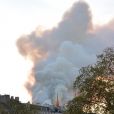 Incendie à la cathédrale Notre-Dame de Paris, le 15 avril 2019.