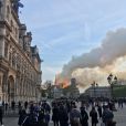  Incendie de la cathédrale Notre-Dame de Paris, le 15 avril 2019 ©Anna Boitard / Bestimage  