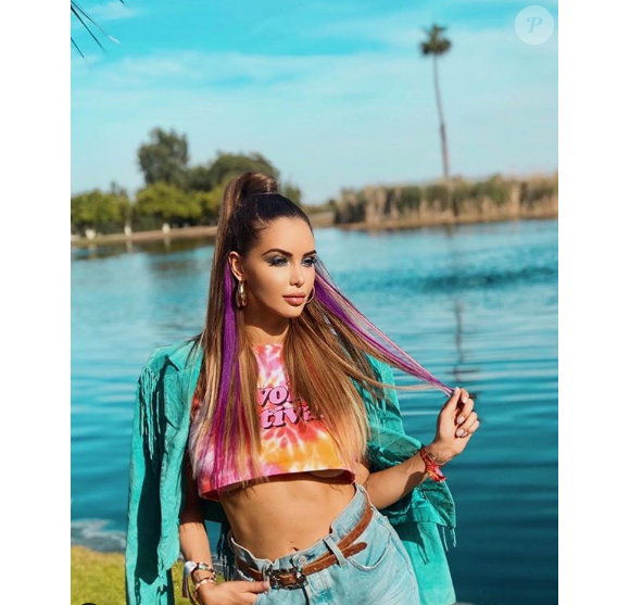 Nabilla Benattia au festival de Coachella - Instagram, 15 avril 2019