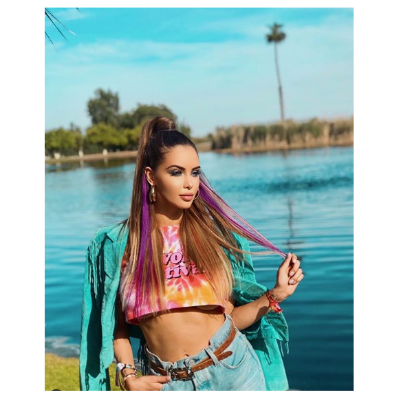 Nabilla Benattia au festival de Coachella - Instagram, 15 avril 2019