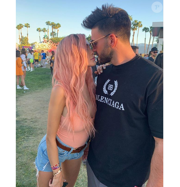 Nabilla Benattia et Thomas Vergara à Coachella - Instagram, 15 avril 2019
