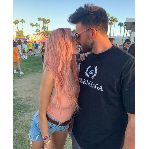 Nabilla Benattia et Thomas Vergara à Coachella - Instagram, 15 avril 2019