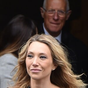 Laura Smet au défilé de mode printemps-été 2019 "Chanel" au Grand Palais à Paris. Le 2 octobre 2018.