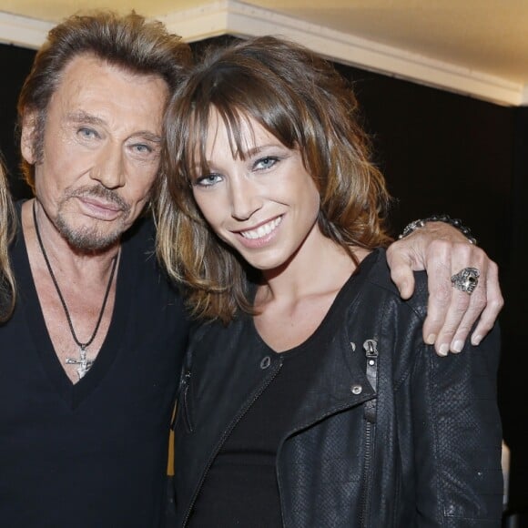 Exclusif - Nathalie Baye et Laura Smet au concert de Johnny Hallyday au POPB de Bercy a Paris - Jour 2. Le 15 juin 2013