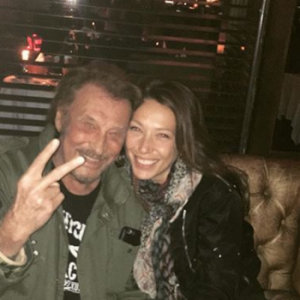 Johnny Hallyday et Laura Smet sur une photo publiée sur Instagram en février 2016.