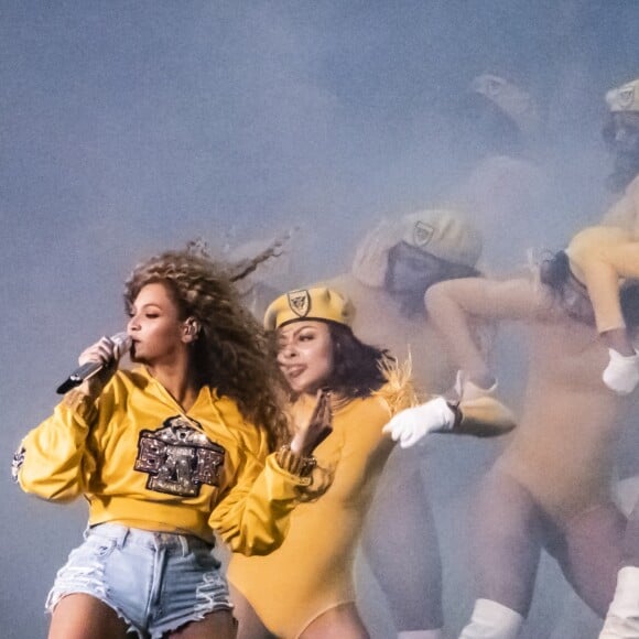 Beyonce en concert au festival de musique de Coachella à Indio, Californie, Etats-Unis, le 15 avril 2018. © Danyellah P./Bestimage