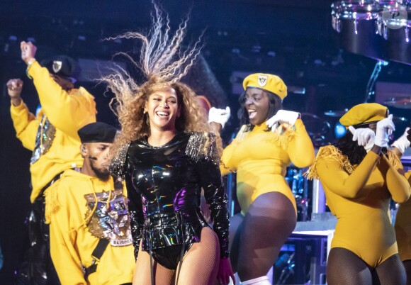Beyonce en concert au festival de musique de Coachella à Indio, Californie, Etats-Unis, le 15 avril 2018. © Danyellah P./Bestimage