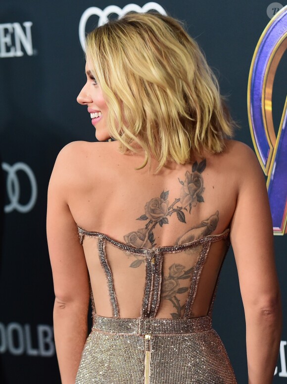 Scarlett Johansson - Avant-première du film "Avengers : Endgame" à Los Angeles, le 22 avril 2019.