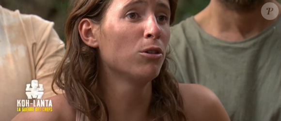 Clo dans "Koh-Lanta, la guerre des chefs" vendredi 26 avril 2019 sur TF1.