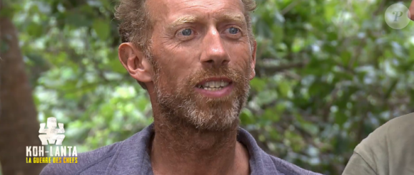 Frédéric dans "Koh-Lanta, la guerre des chefs" vendredi 26 avril 2019 sur TF1.