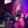 Jenifer en robe blazer XXL Jacquemus pour accompagner Slimane lors de la finale de "The Voice" Belgique, mardi 23 avril 2019.