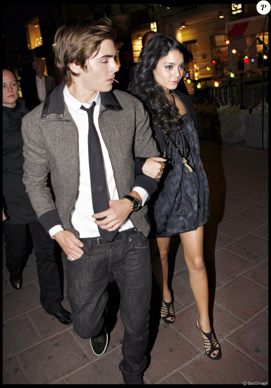 Zac Efron et Vanessa Hudgens à Stockholm en 2008. Purepeople Zac Efron et Vanessa Hudgens à Stockholm en 2008. Purepeople