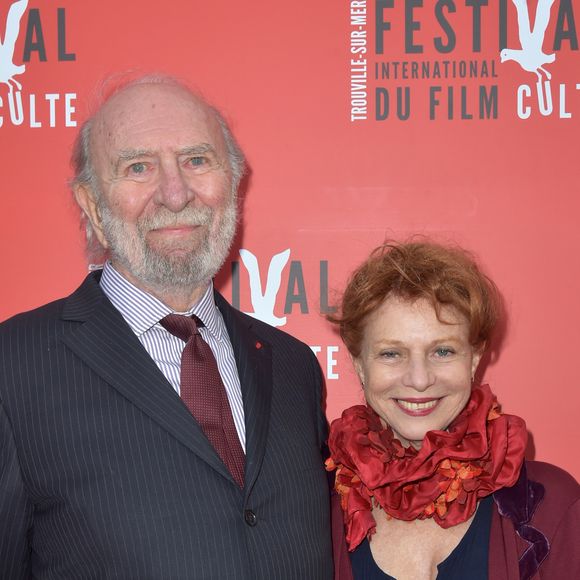 Jean-Pierre Marielle et sa femme Agathe Natanson - Festival International du Film Culte à Trouville-sur-Mer le 16 juin 2016. © Giancarlo Gorassini / Bestimage