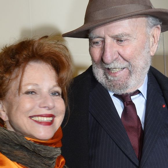 Jean-Pierre Marielle et sa femme Agathe Natanson lors du gala d'Enfance Majuscule donné au profit de l'enfance maltraitée à la Salle Gaveau à Paris, le 24 mars 2016. © Guirec Coadic/Bestimage