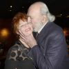 Jean-Pierre Marielle et sa femme Agathe Natanson - Soirée pour les 12 ans de l'Atelier du Maître Albert à Paris, le 30 mars 2015.