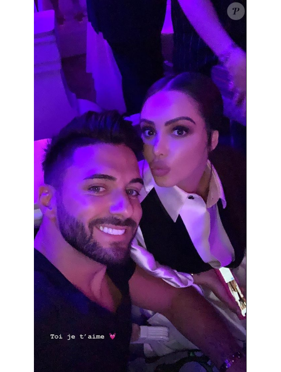 Nabilla Benattia et Thomas Vergara à la soirée de Jean-Paul Gaultier pour le parfum Scandal - Instagram, 24 avril 2019