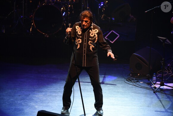 Dick Rivers en concert au théâtre Lino Ventura à Nice le 15 décembre 2018. © Lionel Urman/Bestimage