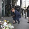Le prince Harry et Meghan Markle, duchesse de Sussex, le 19 mars 2019 à la Maison de la Nouvelle-Zélande à Londres pour rendre hommage aux victimes de la tuerie de Christchurch et signer le registre de condoléances, leur dernière sortie avant le congé maternité de Meghan.