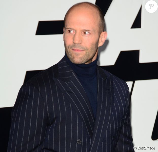 Jason Statham à la première du film 'Fate Of The Furious' à New York, le 8 avril 2017
