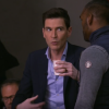 Harold Hessel en plein malaise face à Sophie Davant dans "Affaire conclue" (France 2) mardi 30 avril 2019.