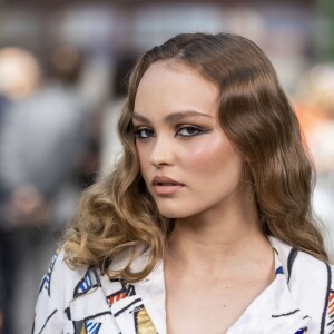 Lily-Rose Depp - Les célébrités au photocall du défilé "Chanel Cruise Collection 2020" au Grand Palais. Paris, le 3 mai 2019. © Olivier Borde/Bestimage