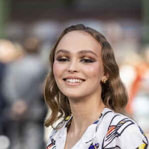 Lily-Rose Depp - Les célébrités au photocall du défilé "Chanel Cruise Collection 2020" au Grand Palais. Paris, le 3 mai 2019. © Olivier Borde/Bestimage