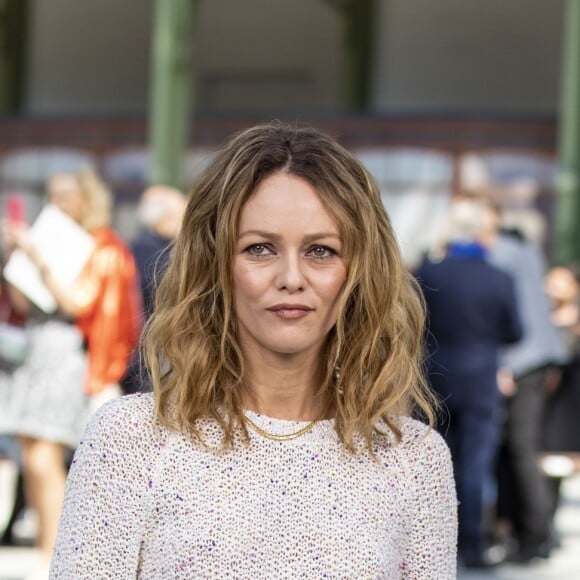 Vanessa Paradis - Les célébrités au défilé "Chanel Cruise Collection 2020" au Grand Palais. Paris, le 3 mai 2019. © Olivier Borde/Bestimage