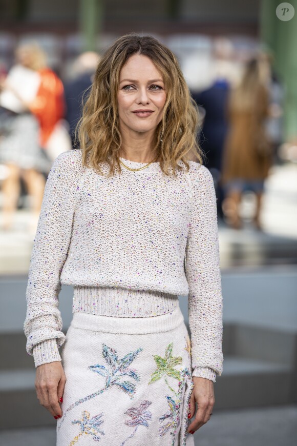 Vanessa Paradis - Les célébrités au défilé "Chanel Cruise Collection 2020" au Grand Palais. Paris, le 3 mai 2019. © Olivier Borde/Bestimage