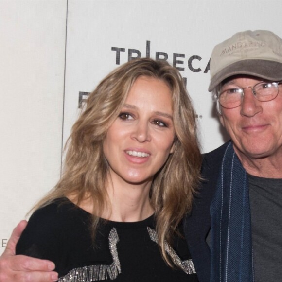 Alejandra Silva et Richard Gere lors de la projection du film 'It Takes A Lunatic' à l'occasion du Tribeca Film Festival à New York, le 3 mai 2019.